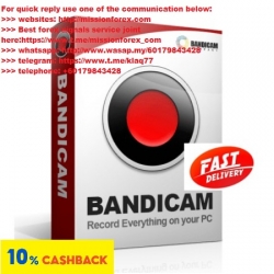 Bandicam 4.1.7 (LIFETIME USE) - Record Everything On Your Pc (Total size: 16.9 MB Contains: 6 files)