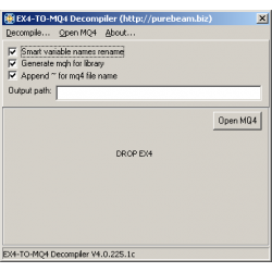 EX4-TO-MQ4 V4 decompiler version 4.0.5 FULL VERSION(SEE 3 MORE Unbelievable BONUS INSIDE!!)