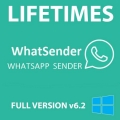 Whatsender Pro 6.2 Lifetime Full Version - Bulk Whatsapp Sender for Windows
