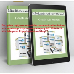 Perry Marshall & Mike Rhodes - Google Ads Master (Total size: 4.64 GB Contains: 2 folders 19 files)