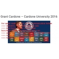 Grant Cardone - Cardone University 2016