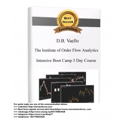 D.B. Vaello - The Institute of Order Flow Analytics - Intensive Boot Camp 5 Day Course Total size:1.41 GB Contains:5 files