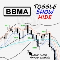 BBMA V1 Toggle Show Hide Button FX Indicator PC MT4