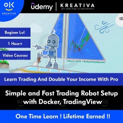 Tradingview Course - Simple and Fast Trading Robot Setup with Docker, TradingView | Learn Tradingview | Investing Course